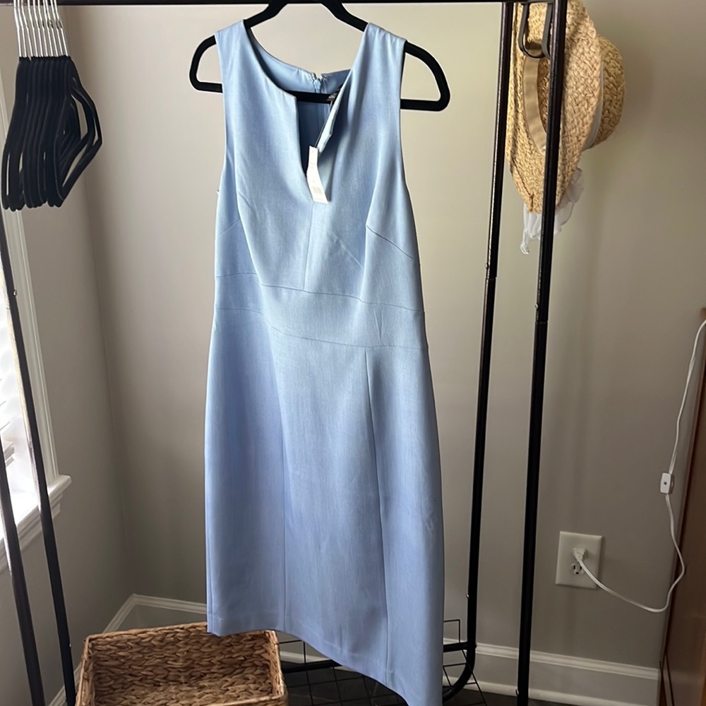 light blue lovely shift dress | never worn from Banana Republic